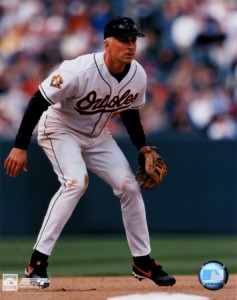 Cal Ripken. The master at anticipating and leaning.