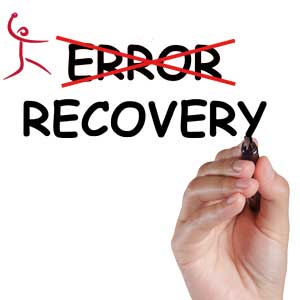 error recovery process mistakes emotional 