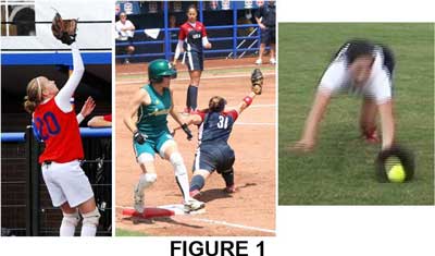 catch one hand reaching necessary fence flyball stretching dive ball infielders outfielders catchers