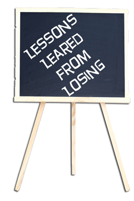 lose losing lessons learned emotional struggle